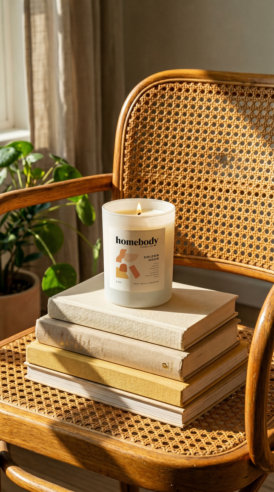 Golden Hour • burn + bloom candle