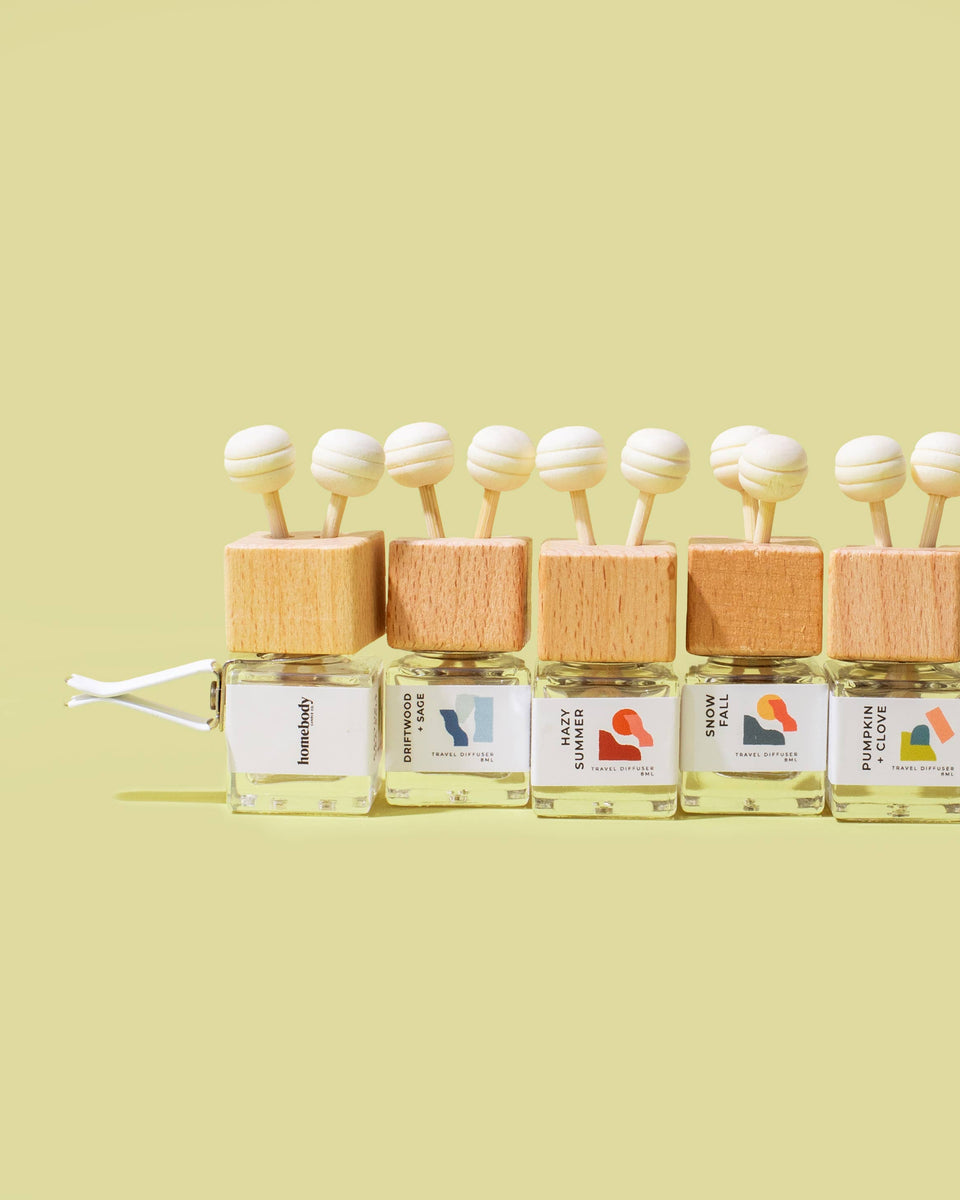 Travel Diffusers • Vent Clip: Palo Santo