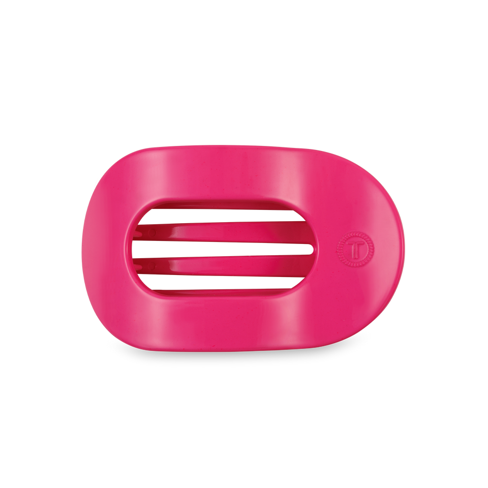 Flat Round Hair Clip | Medium | Tropical Punch