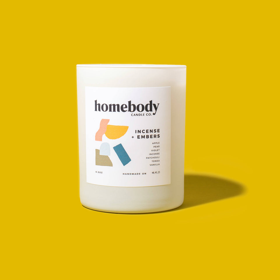 Incense + Embers • burn + bloom candle ✸ 2023 Fall Collectio