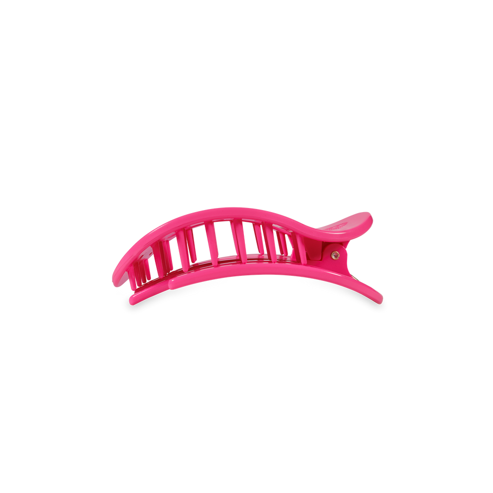 Flat Round Hair Clip | Small | Tropical Punch