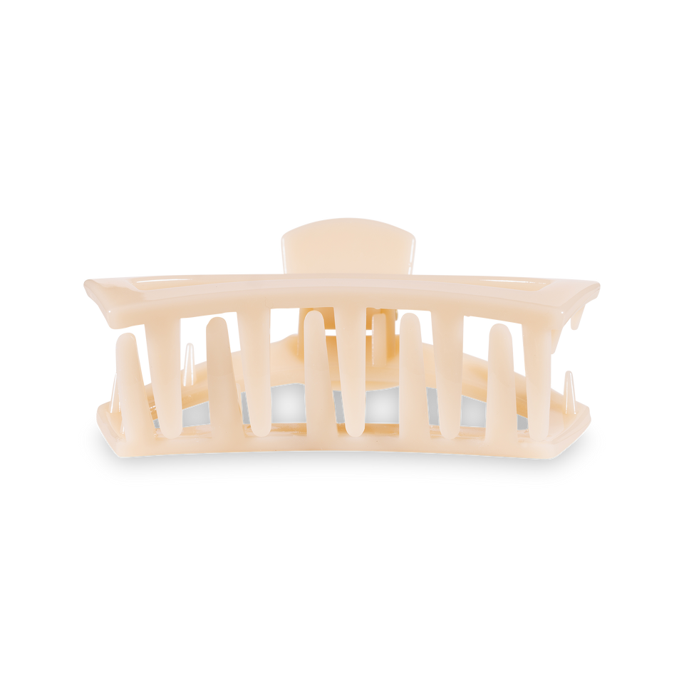 Open Hair Clip | Medium | Almond Beige