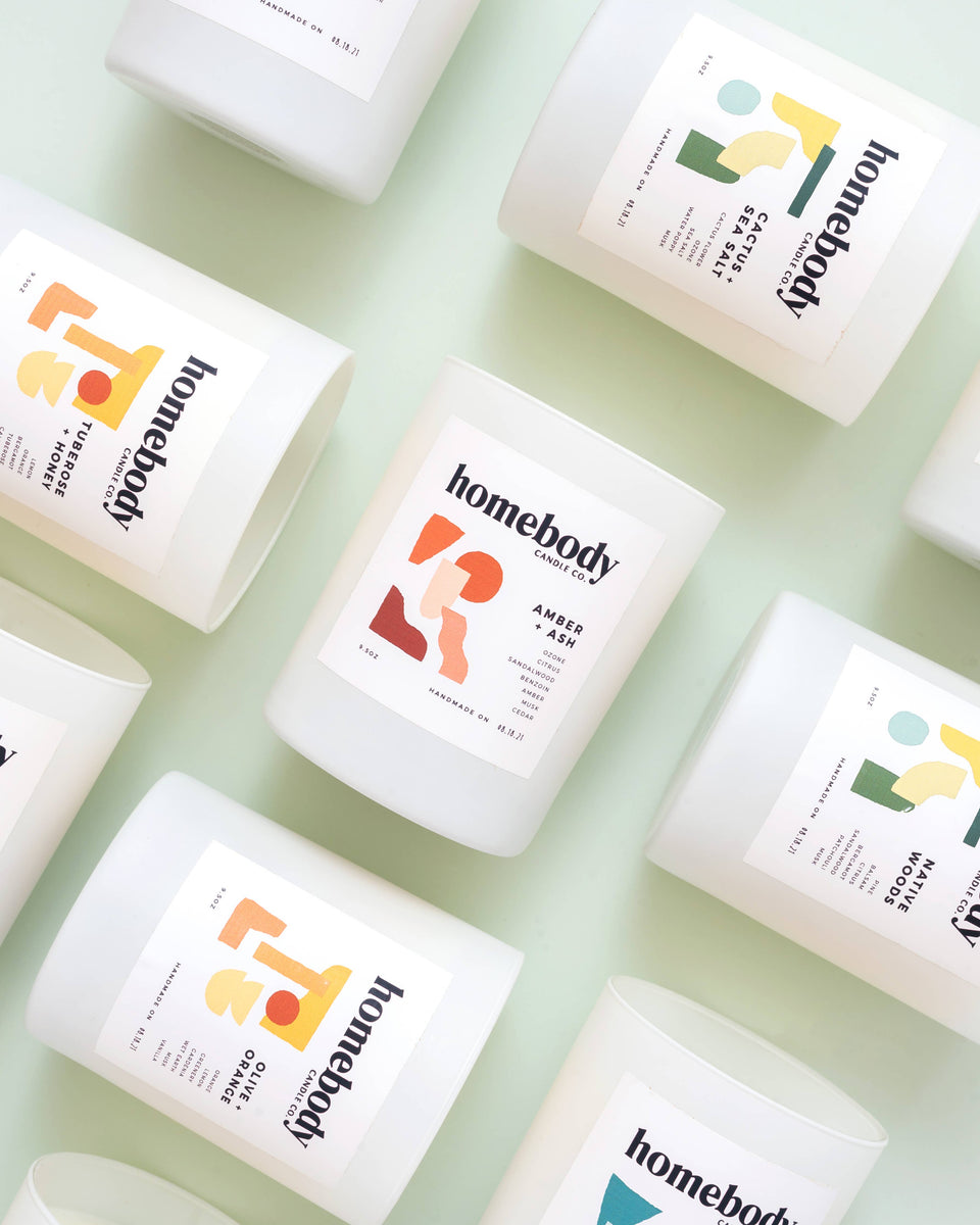 Heirloom Cotton • burn + bloom candle ✸ 2025 Spring