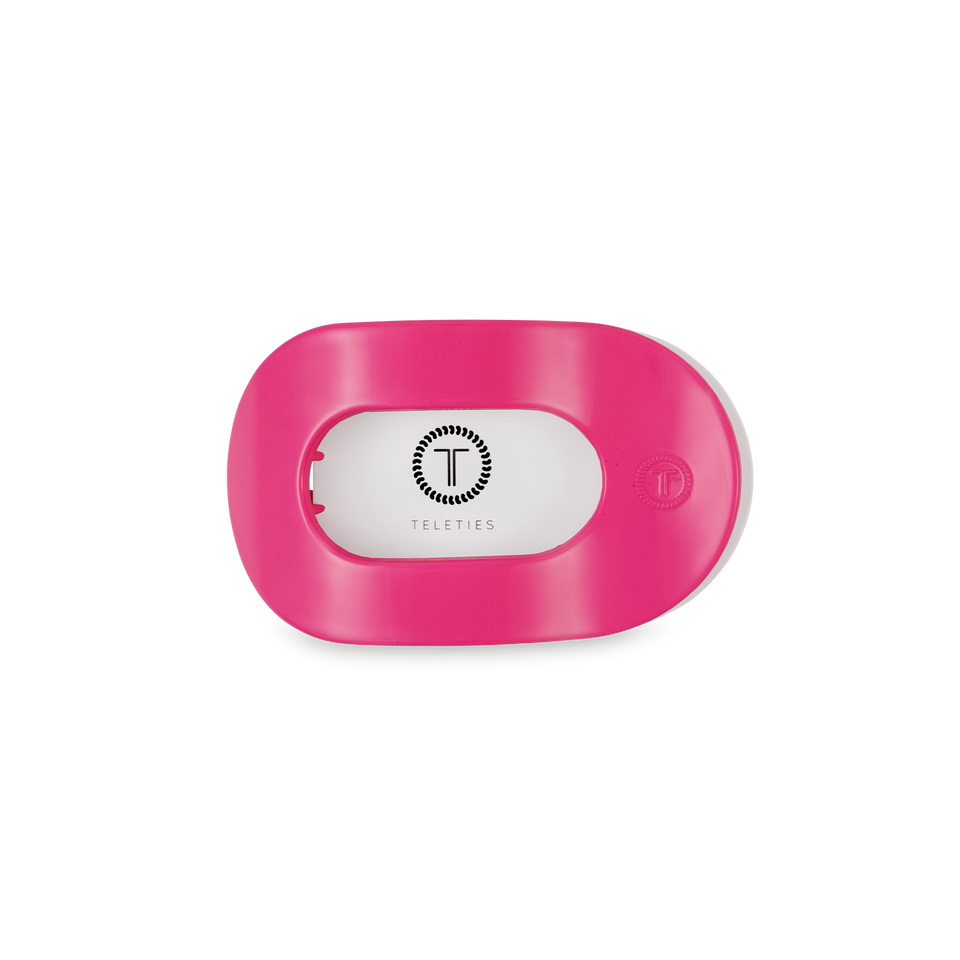 Flat Round Hair Clip | Small | Tropical Punch