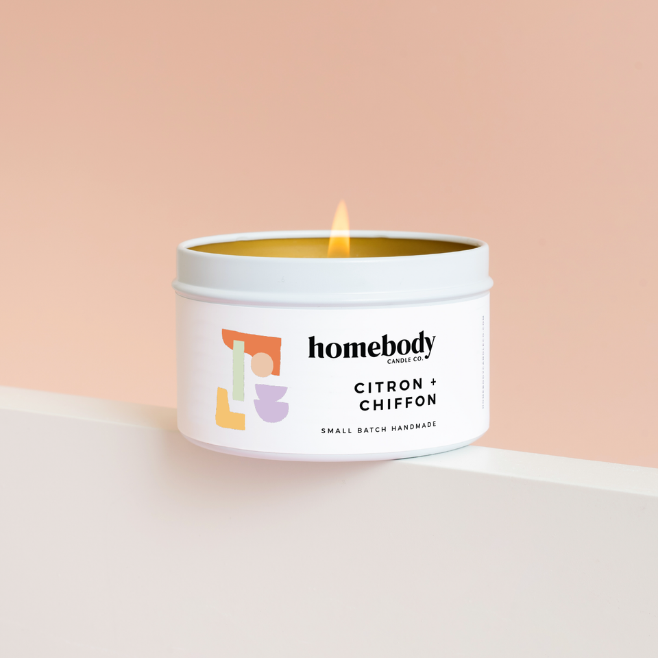 Citron + Chiffon • candle tin ✸ 2025 Spring