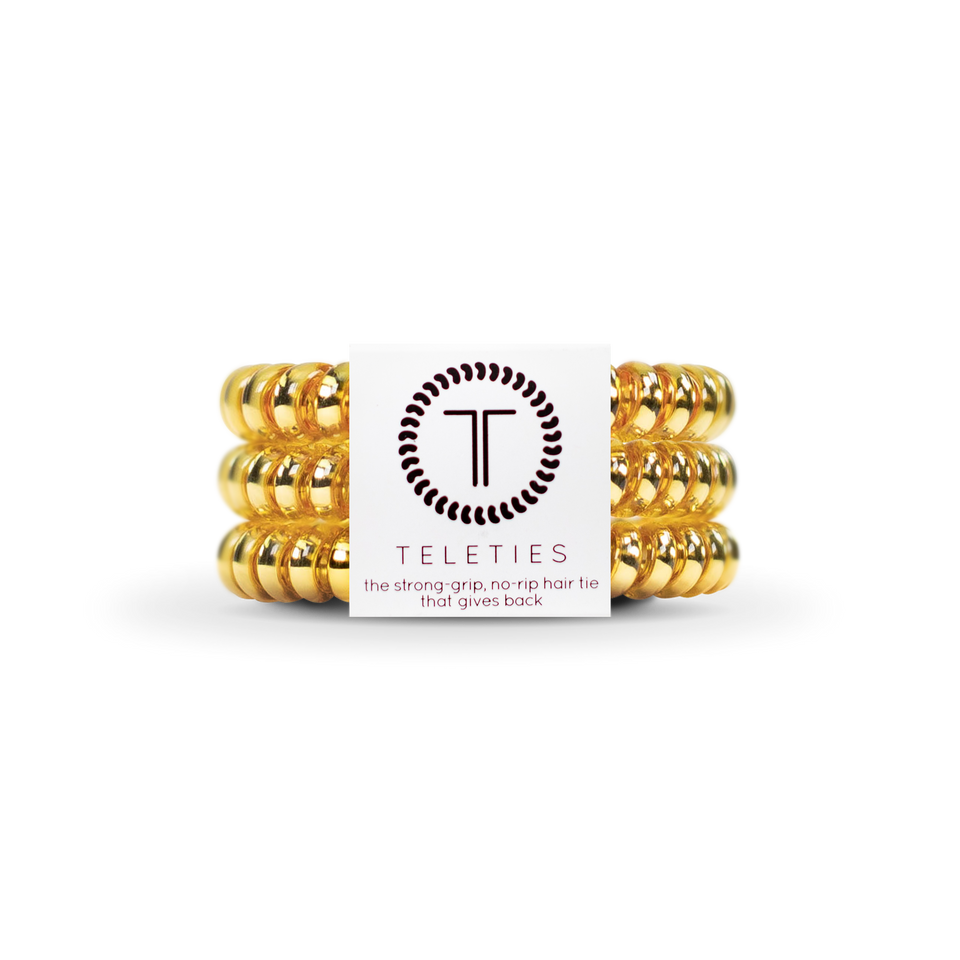 Spiral Hair Coils | Small | Sunset Gold Hair Ties