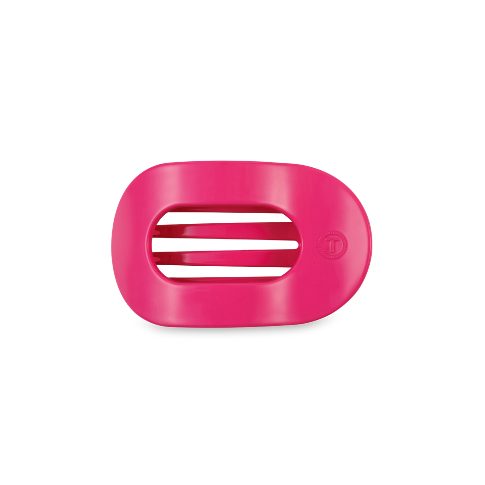 Flat Round Hair Clip | Small | Tropical Punch