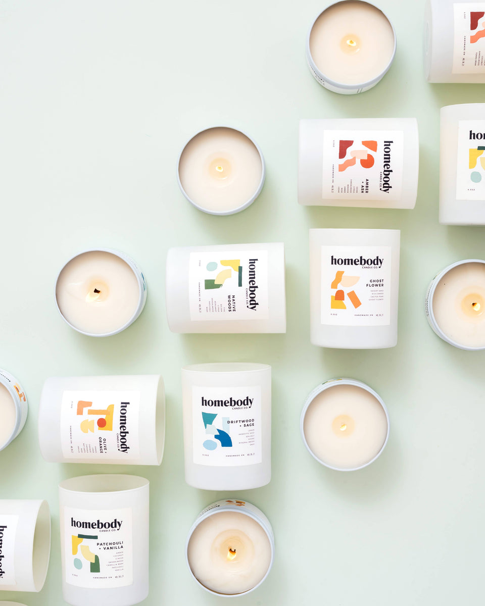 Heirloom Cotton • burn + bloom candle ✸ 2025 Spring