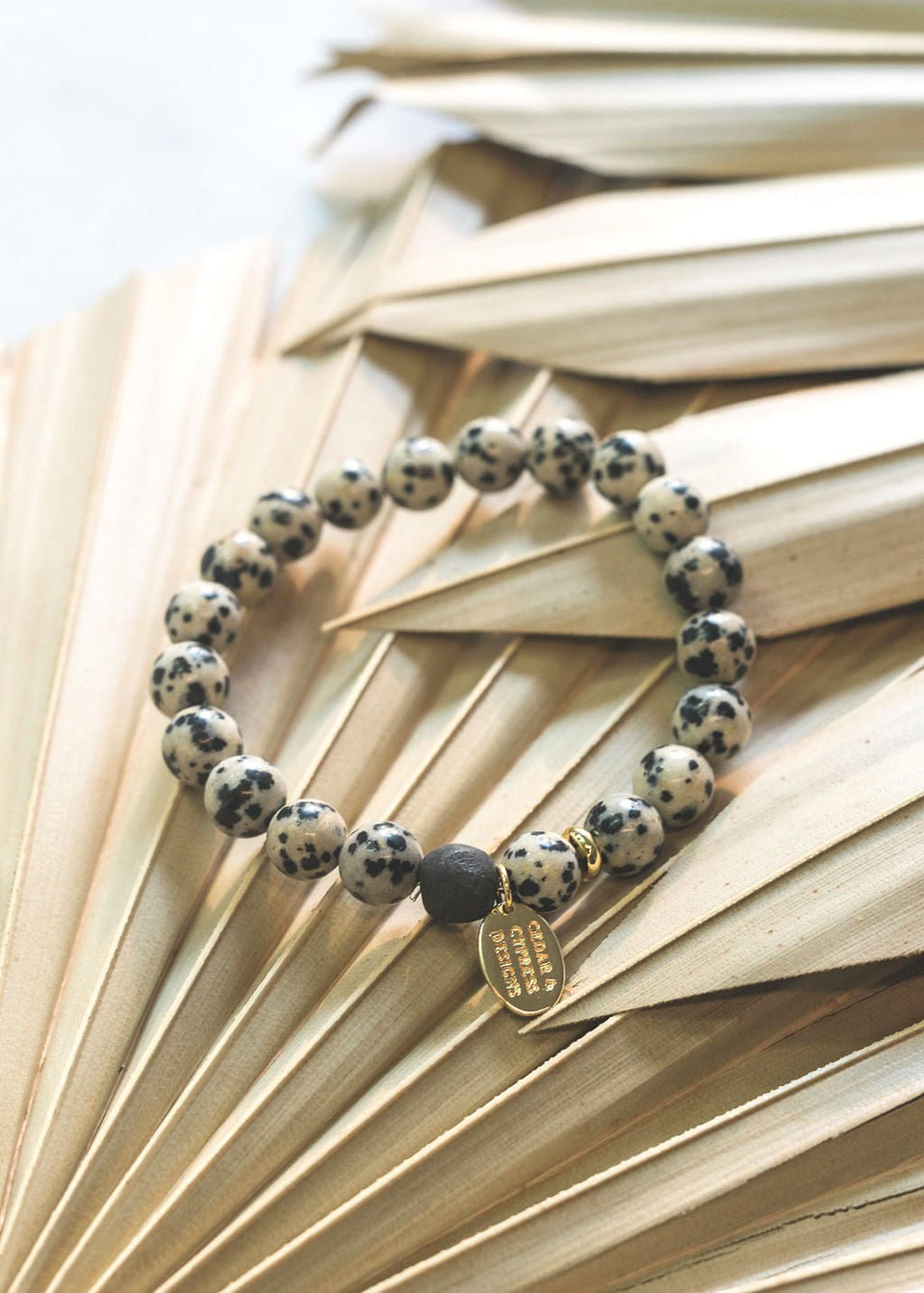 Dalmation One Little Bead Bracelet | petite shops