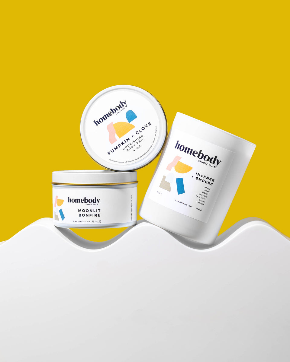 Incense + Embers • burn + bloom candle ✸ 2023 Fall Collectio