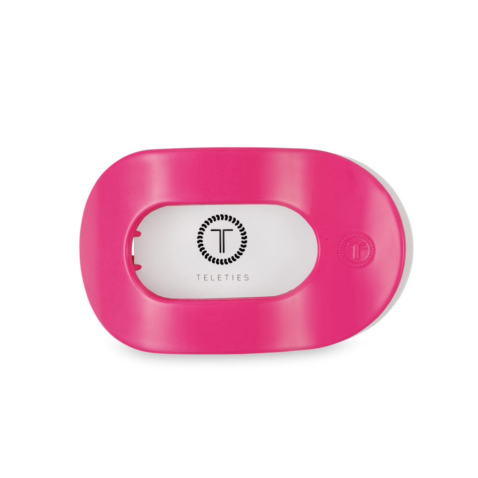 Flat Round Hair Clip | Medium | Tropical Punch