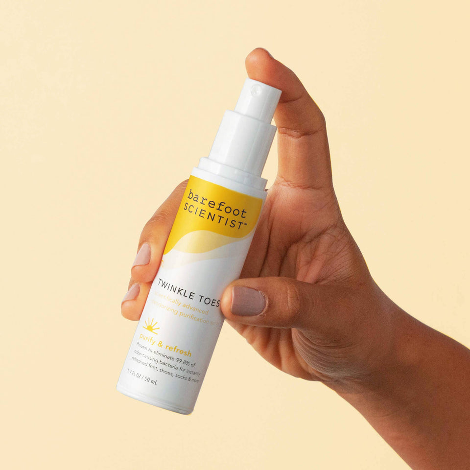 Twinkle Toes | Foot-freshening, odor-eliminating super spray