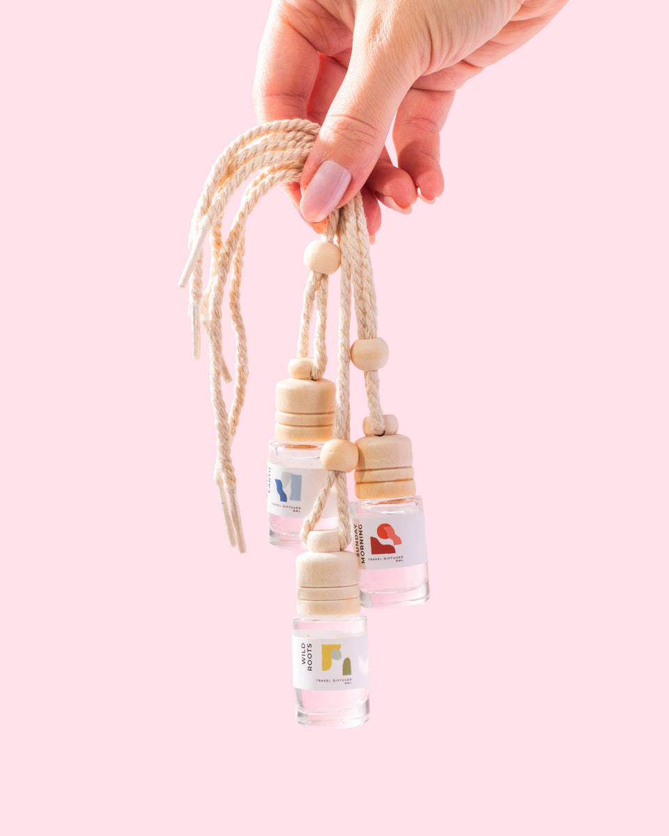 Travel Diffusers • Hanging: Tuberose + Honey