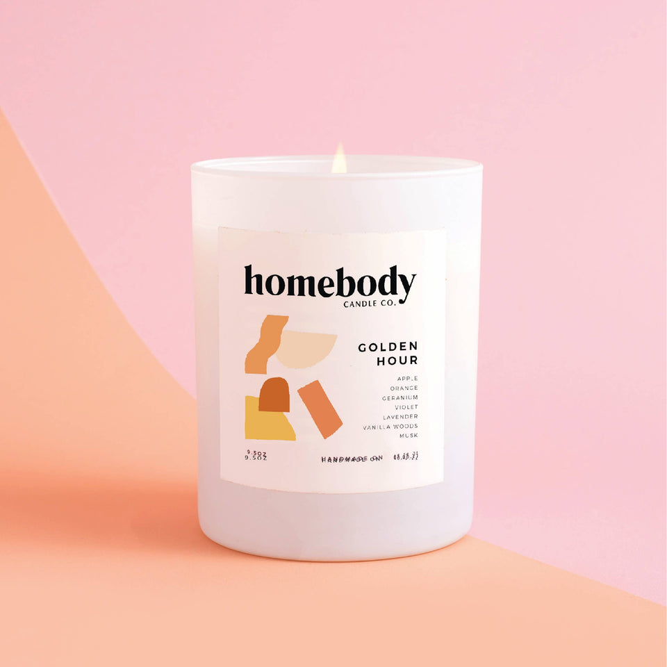 Golden Hour • burn + bloom candle