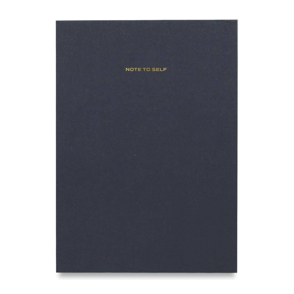 Navy Note To Self Journal