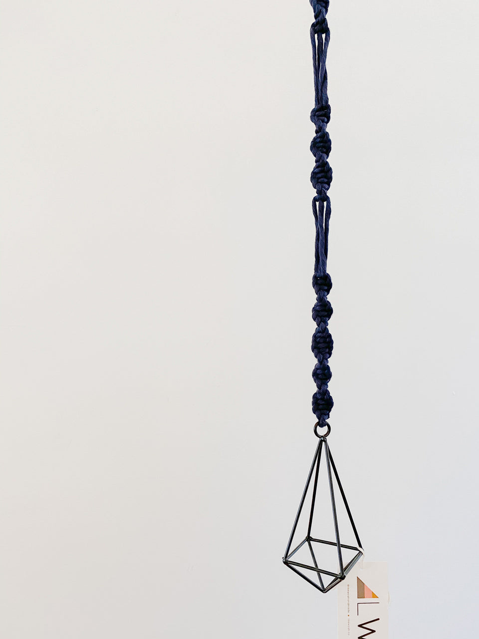 Hayden Air Plant Holder- Navy