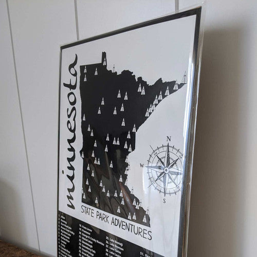 Minnesota State Parks Checklist Map